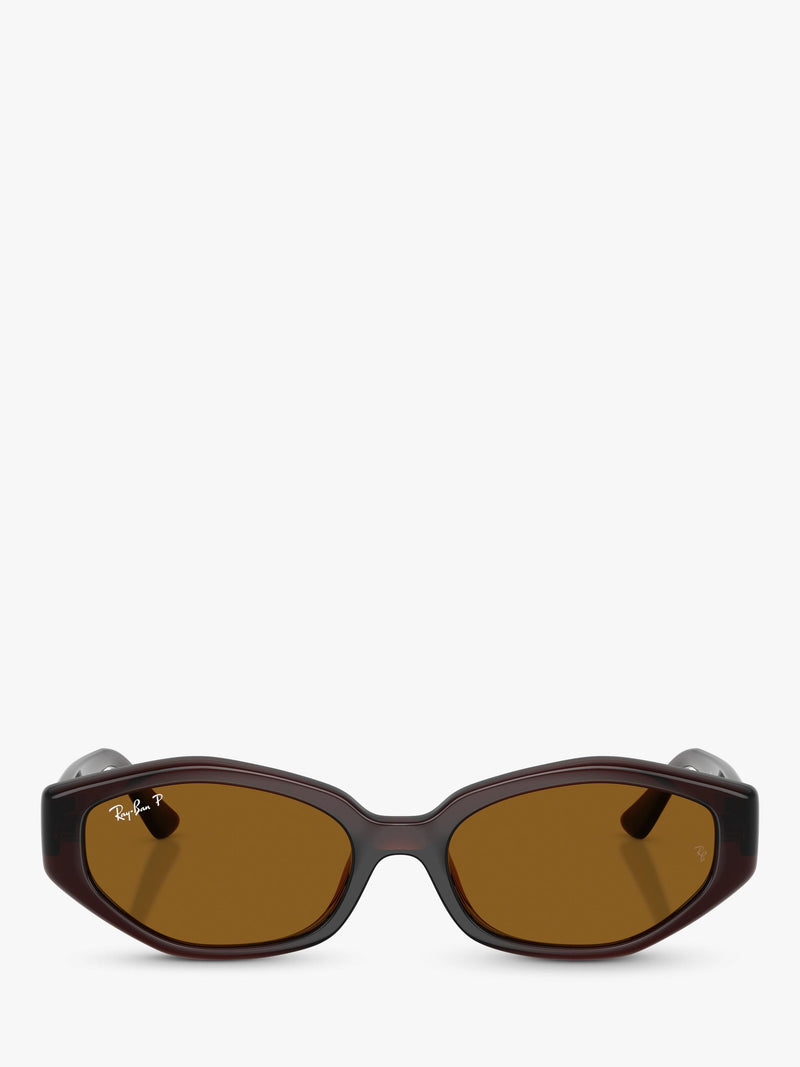Ray-Ban RB4473D polarised sunglasses dark brown frame - British product