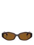 Ray-Ban RB4473D polarised sunglasses dark brown frame - British product