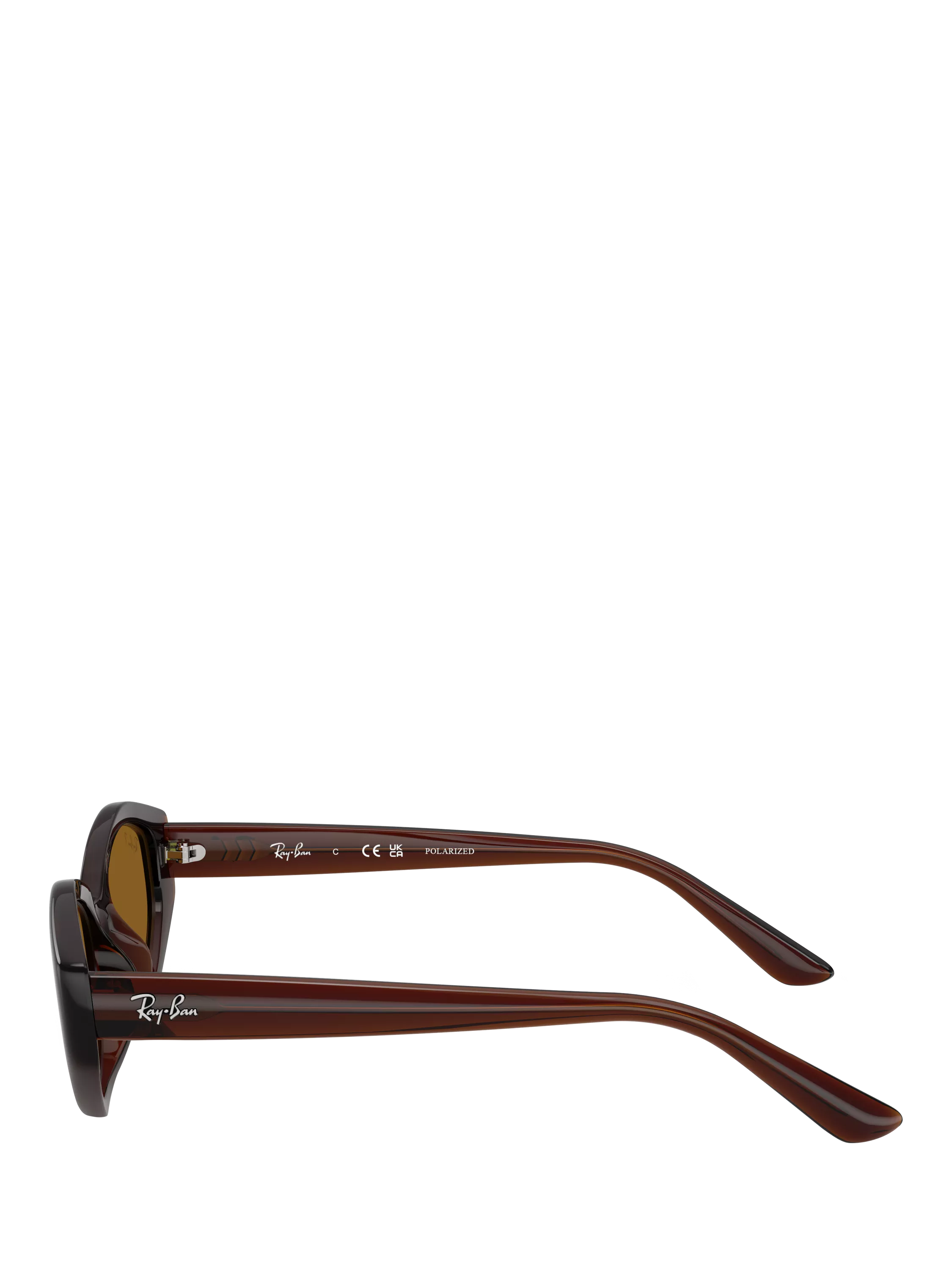 Ray-Ban RB4473D polarised sunglasses dark brown frame - British product