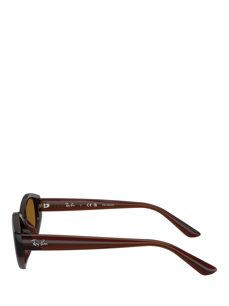 Ray-Ban RB4473D polarised sunglasses dark brown frame - British product
