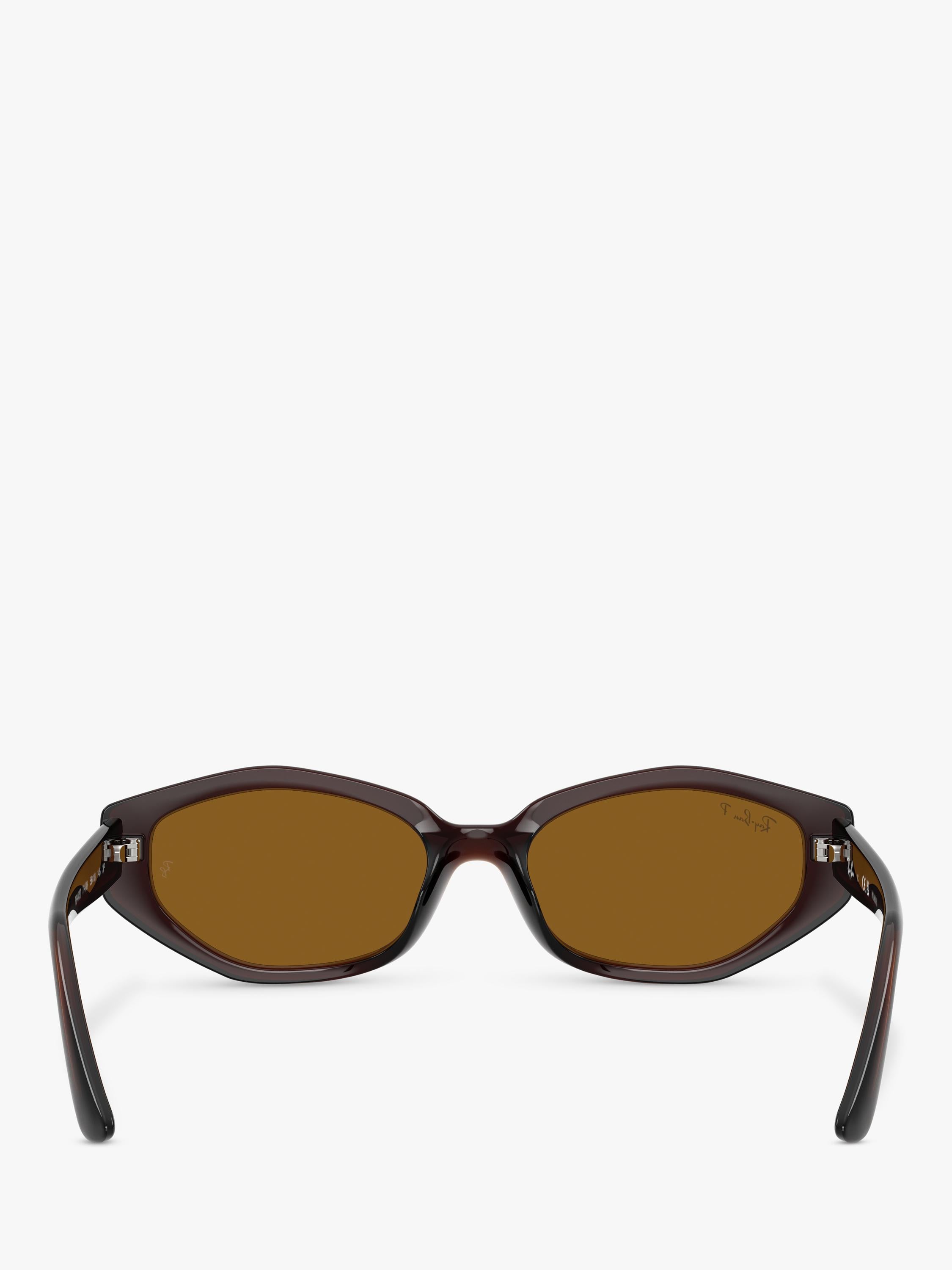 Ray-Ban RB4473D polarised sunglasses dark brown frame - British product