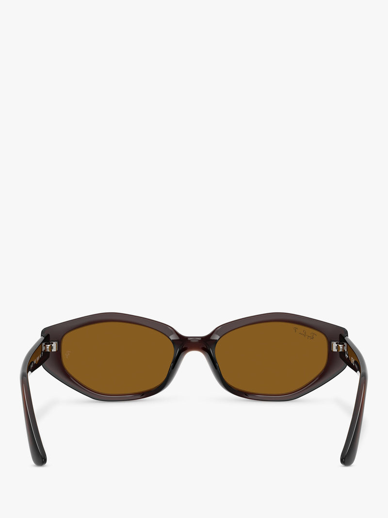 Ray-Ban RB4473D polarised sunglasses dark brown frame - British product