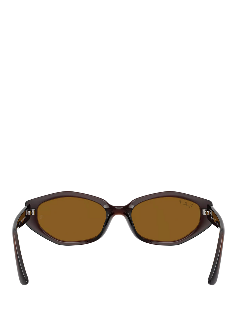 Ray-Ban RB4473D polarised sunglasses dark brown frame - British product