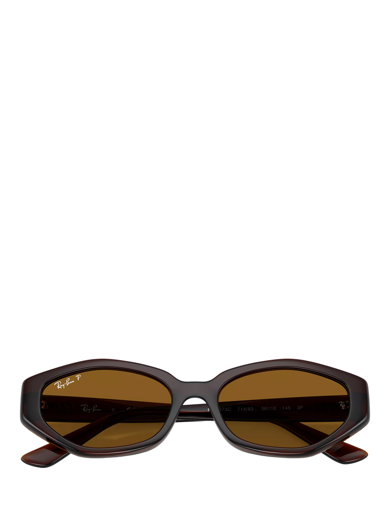 Ray-Ban RB4473D polarised sunglasses dark brown frame - British product