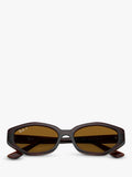 Ray-Ban RB4473D polarised sunglasses dark brown frame - British product