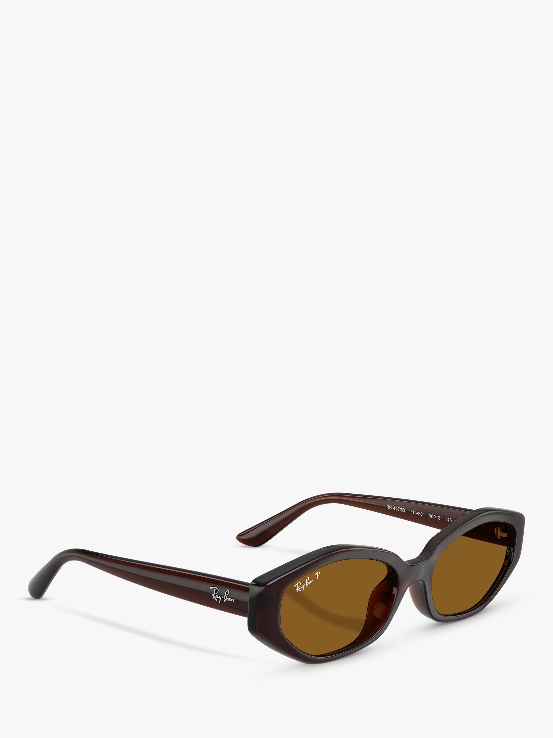 Ray-Ban RB4473D polarised sunglasses dark brown frame - British product