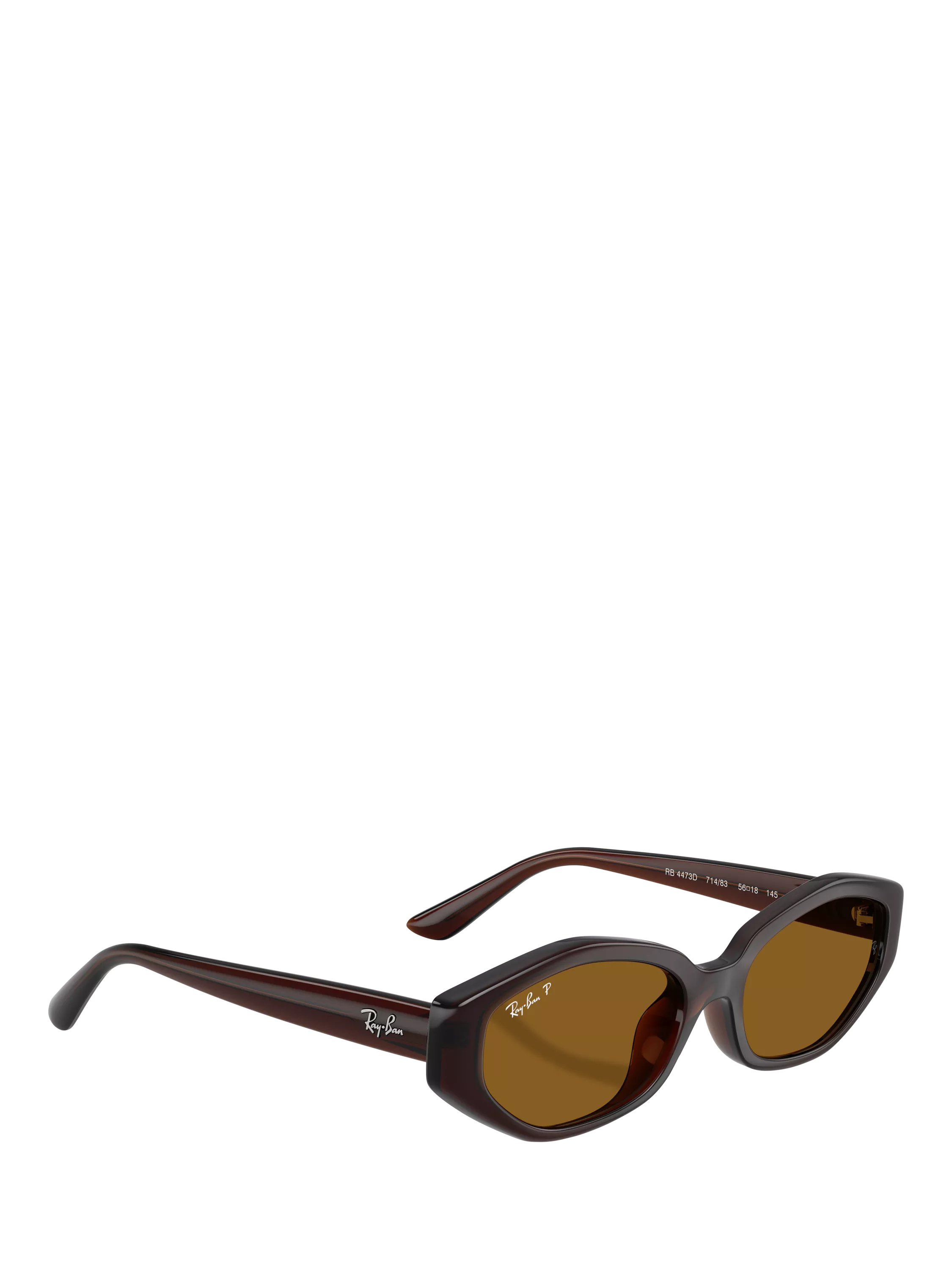 Ray-Ban RB4473D polarised sunglasses dark brown frame - British product