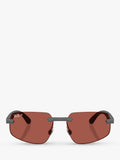 Ray-Ban RB4475CH men's ultra polarized rectangular sunglasses (British brand)