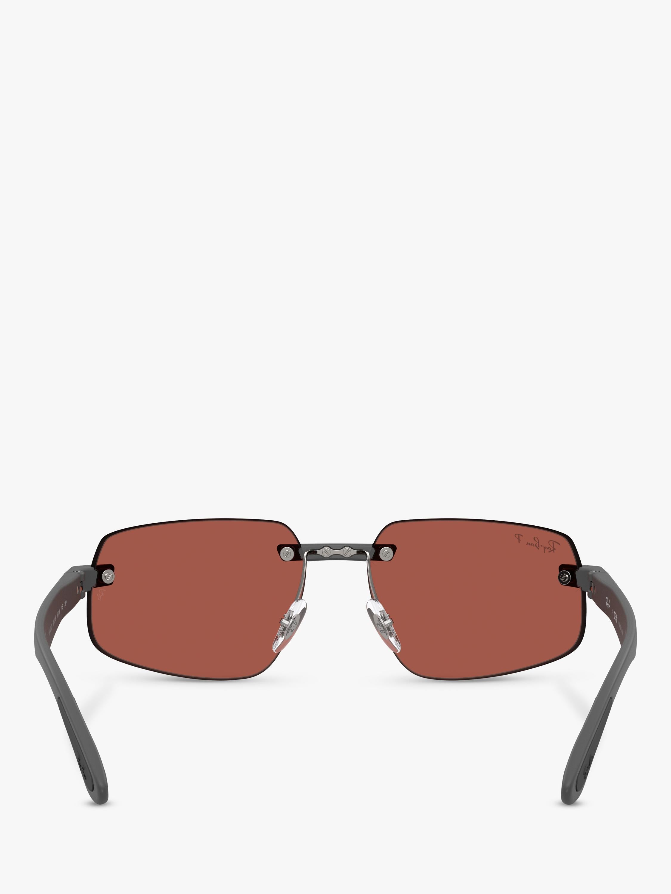 Ray-Ban RB4475CH men's ultra polarized rectangular sunglasses (British brand)
