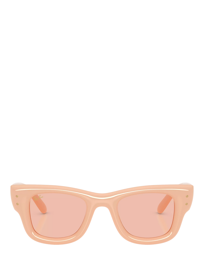 Ray-Ban square sunglasses solid nude/pink - British product