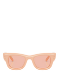 Ray-Ban square sunglasses solid nude/pink - British product