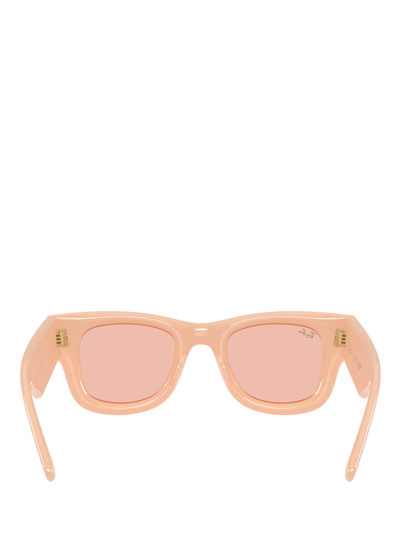 Ray-Ban square sunglasses solid nude/pink - British product