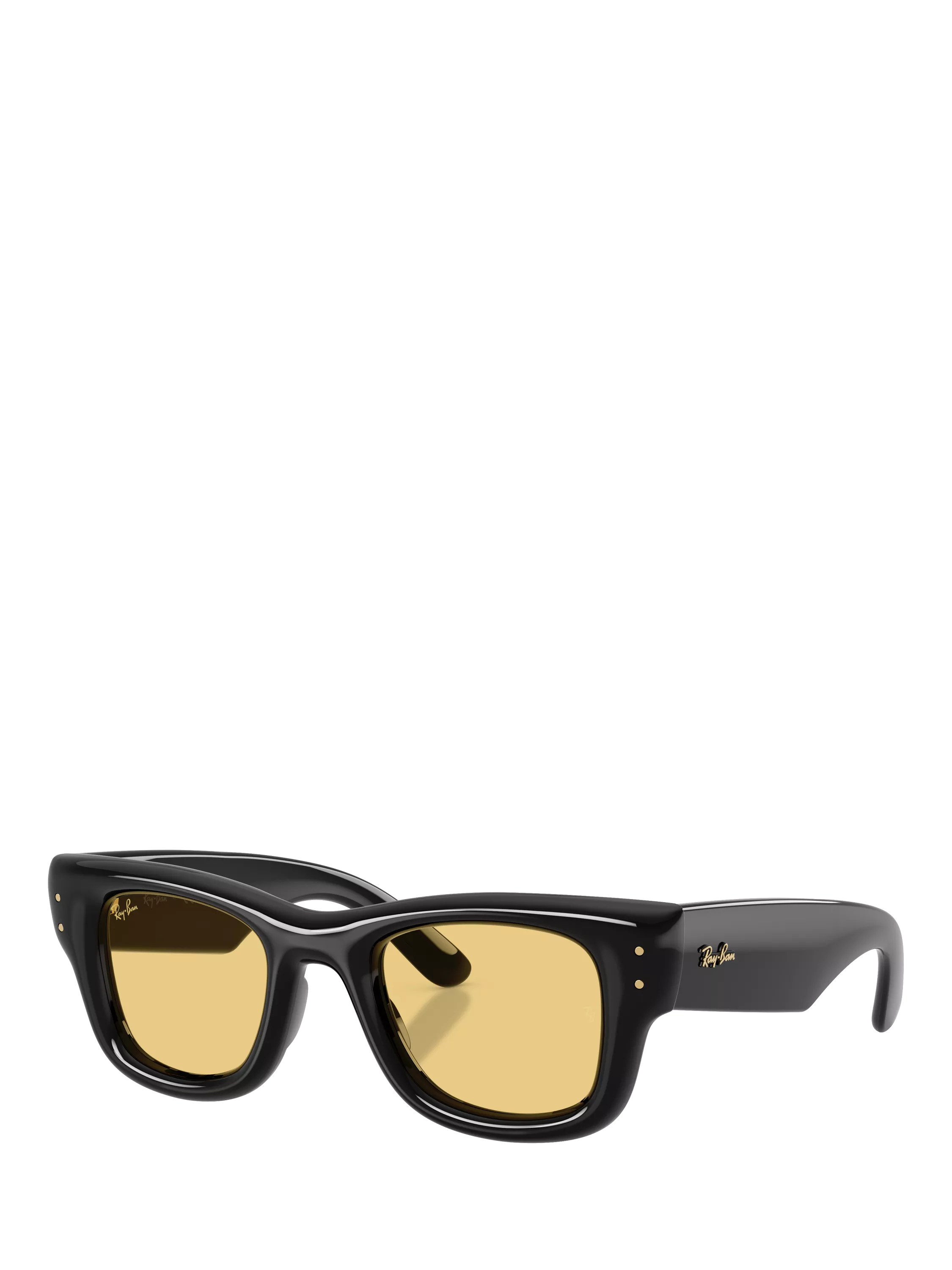 Ray-Ban RB4940 D-Frame sunglasses black yellow 50mm (British brand)