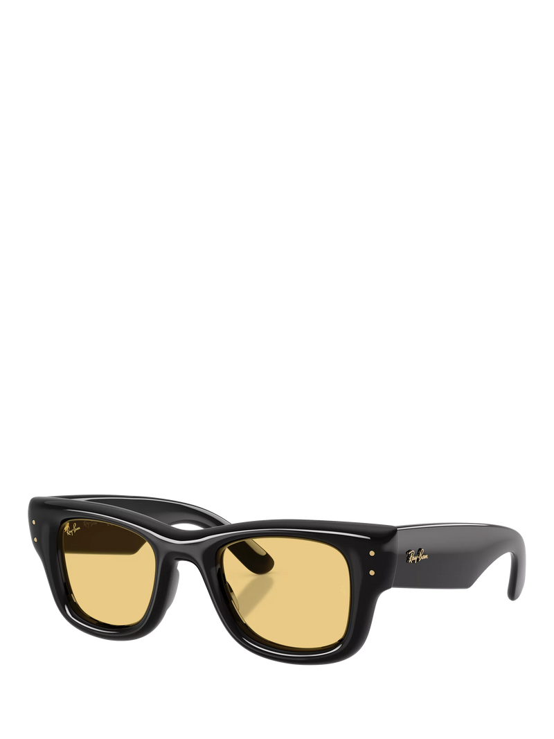 Ray-Ban RB4940 D-Frame sunglasses black yellow 50mm (British brand)