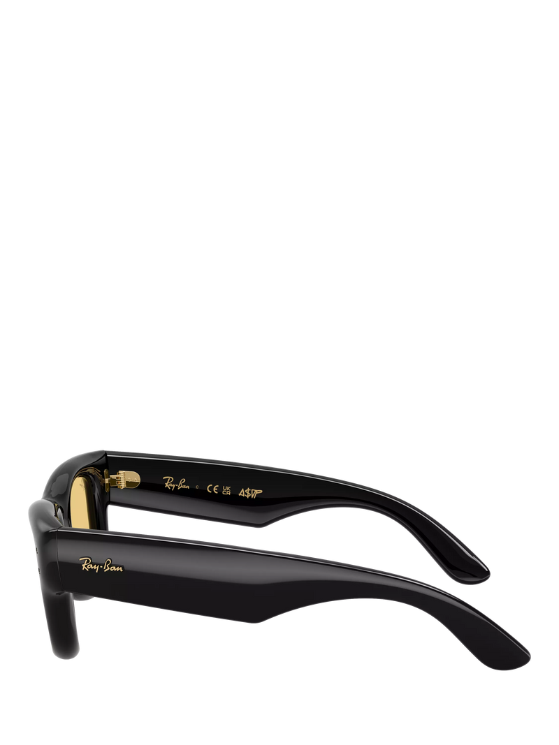 Ray-Ban RB4940 D-Frame sunglasses black yellow 50mm (British brand)
