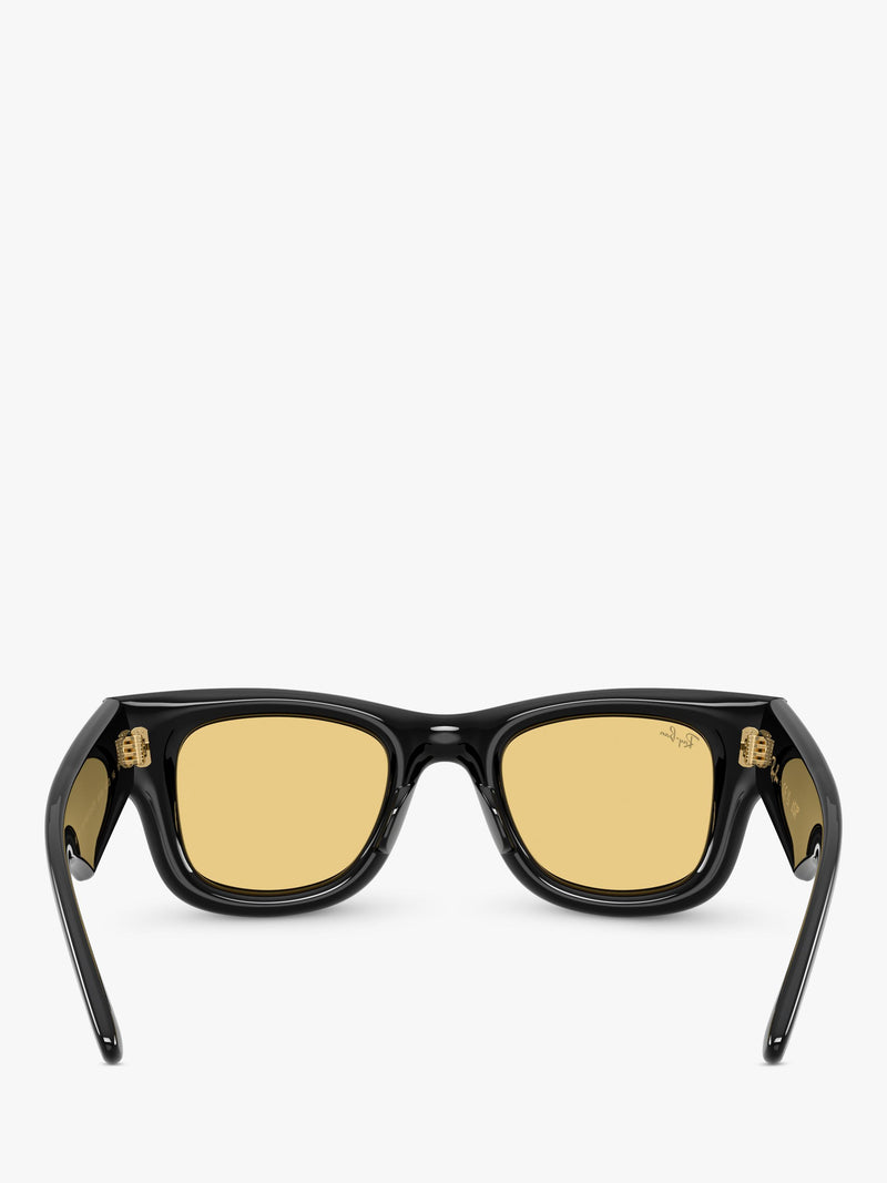 Ray-Ban RB4940 D-Frame sunglasses black yellow 50mm (British brand)