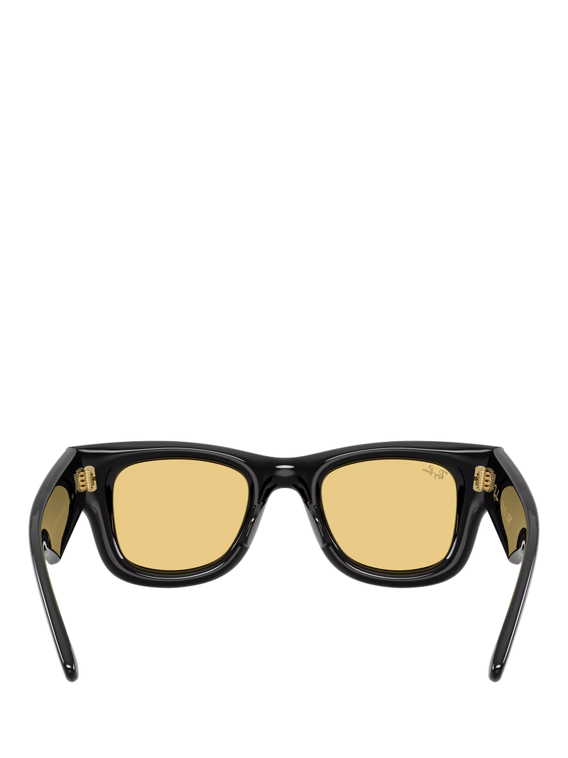 Ray-Ban RB4940 D-Frame sunglasses black yellow 50mm (British brand)