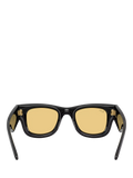 Ray-Ban RB4940 D-Frame sunglasses black yellow 50mm (British brand)