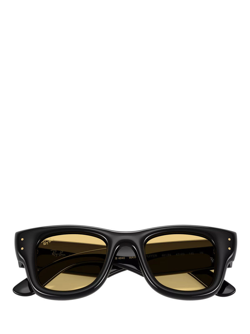 Ray-Ban RB4940 D-Frame sunglasses black yellow 50mm (British brand)