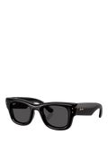 Ray-Ban RB4940 D-frame black sunglasses 50mm imported from the UK