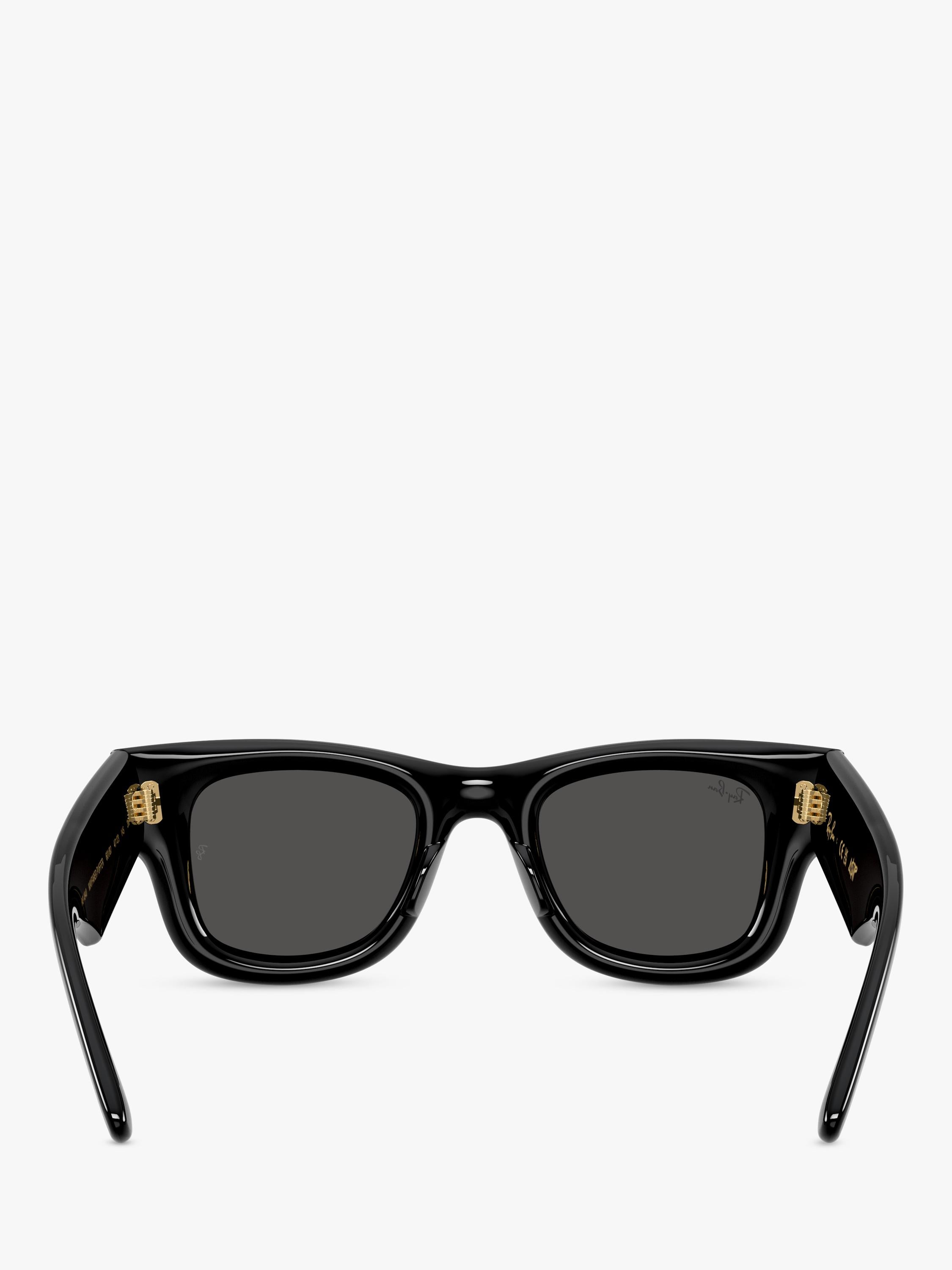 Ray-Ban RB4940 D-frame black sunglasses 50mm imported from the UK