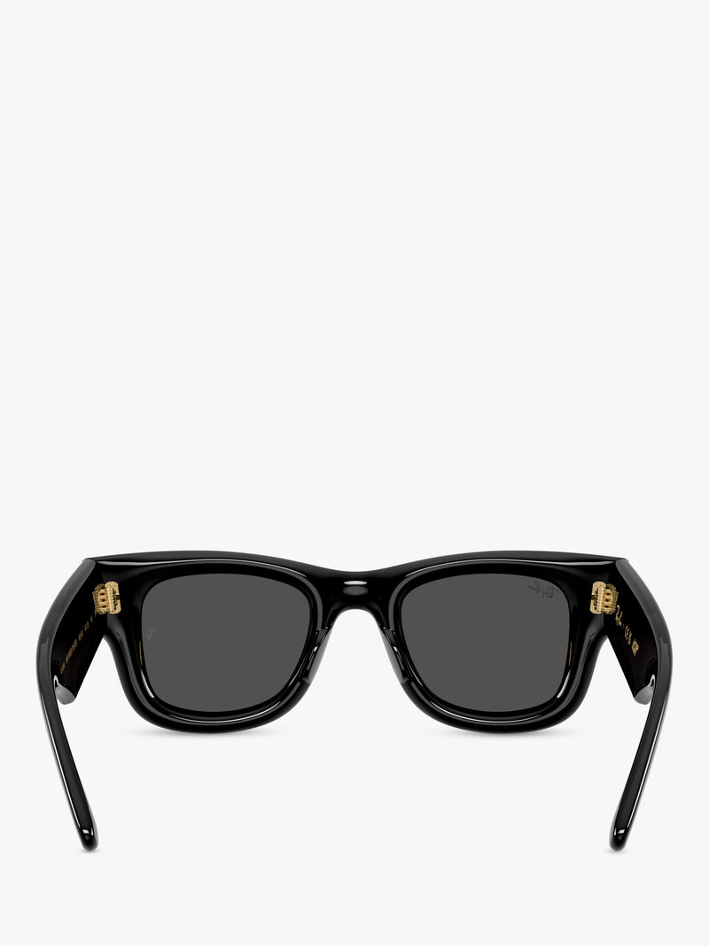 Ray-Ban RB4940 D-frame black sunglasses 50mm imported from the UK