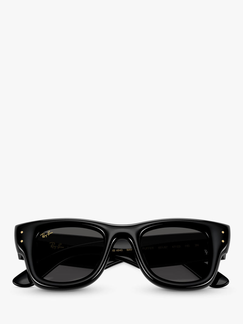 Ray-Ban RB4940 D-frame black sunglasses 50mm imported from the UK