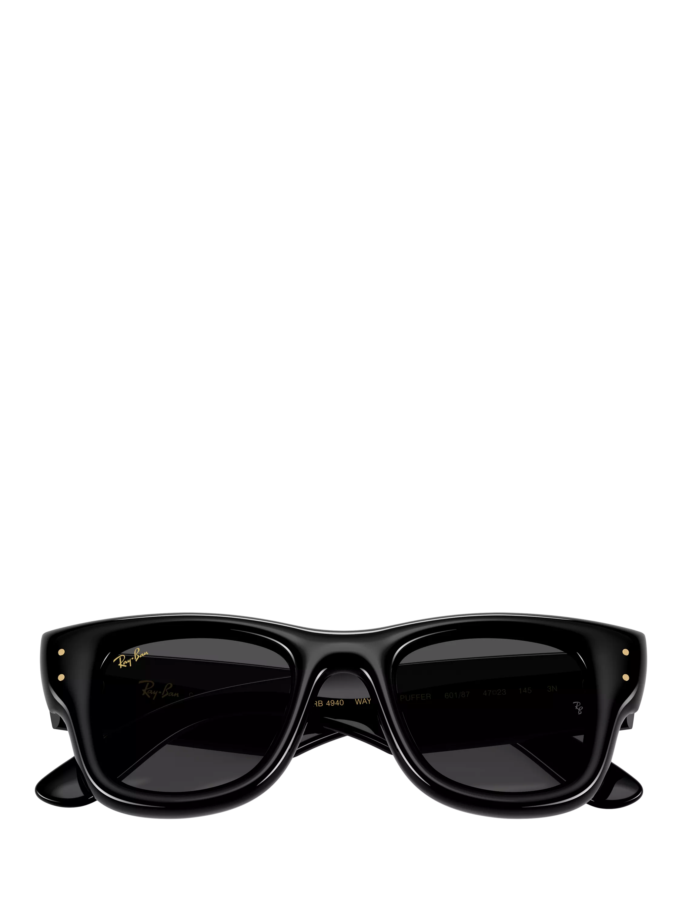 Ray-Ban RB4940 D-frame black sunglasses 50mm imported from the UK
