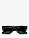 Ray-Ban RB4940 D-frame black sunglasses 50mm imported from the UK