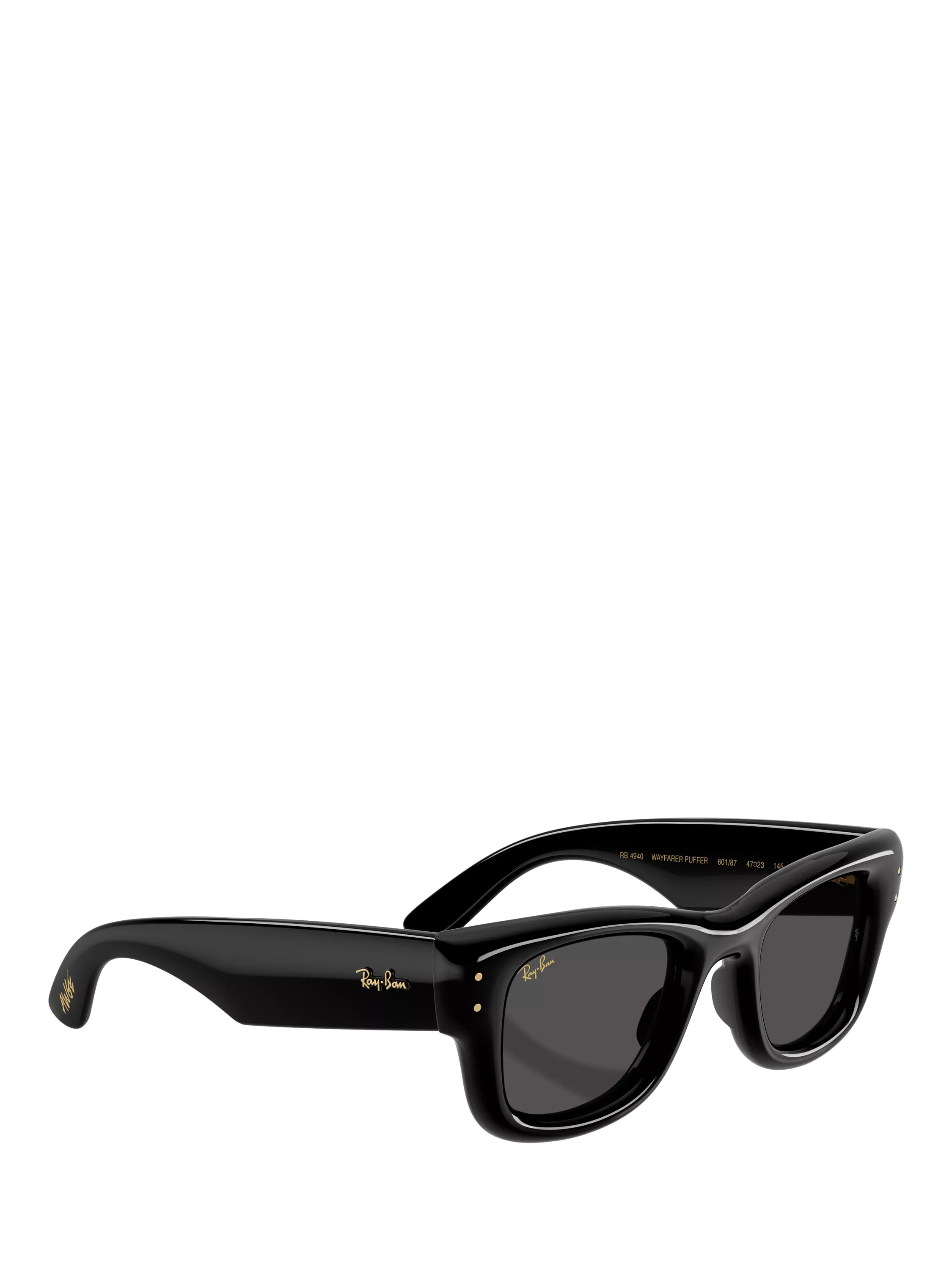 Ray-Ban RB4940 D-frame black sunglasses 50mm imported from the UK