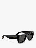 Ray-Ban RB4940 D-frame black sunglasses 50mm imported from the UK