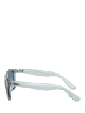 Ray-Ban kids square sunglasses mirrored 48mm (British brand)