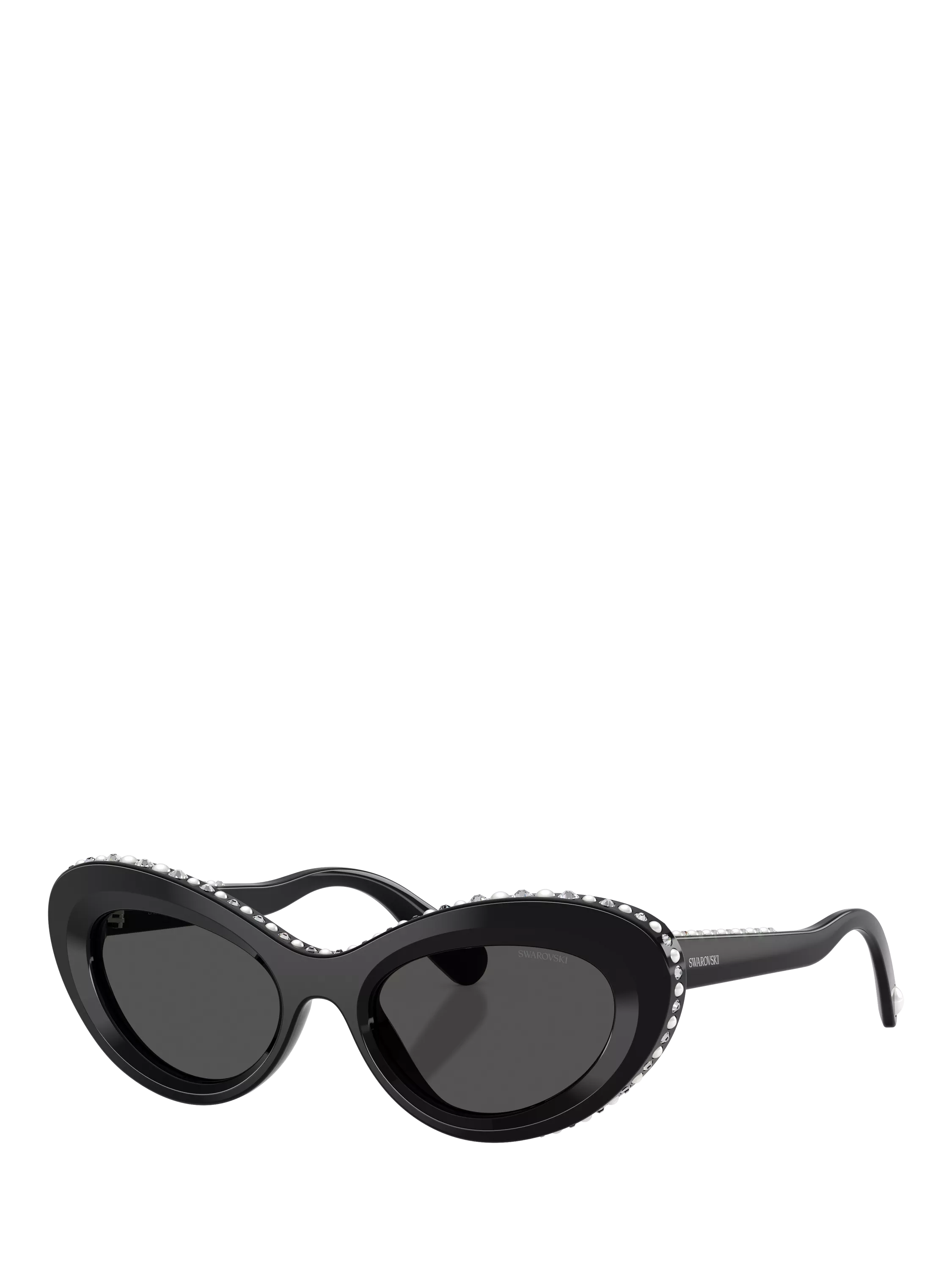 Swarovski cat eye sunglasses black (British brand)
