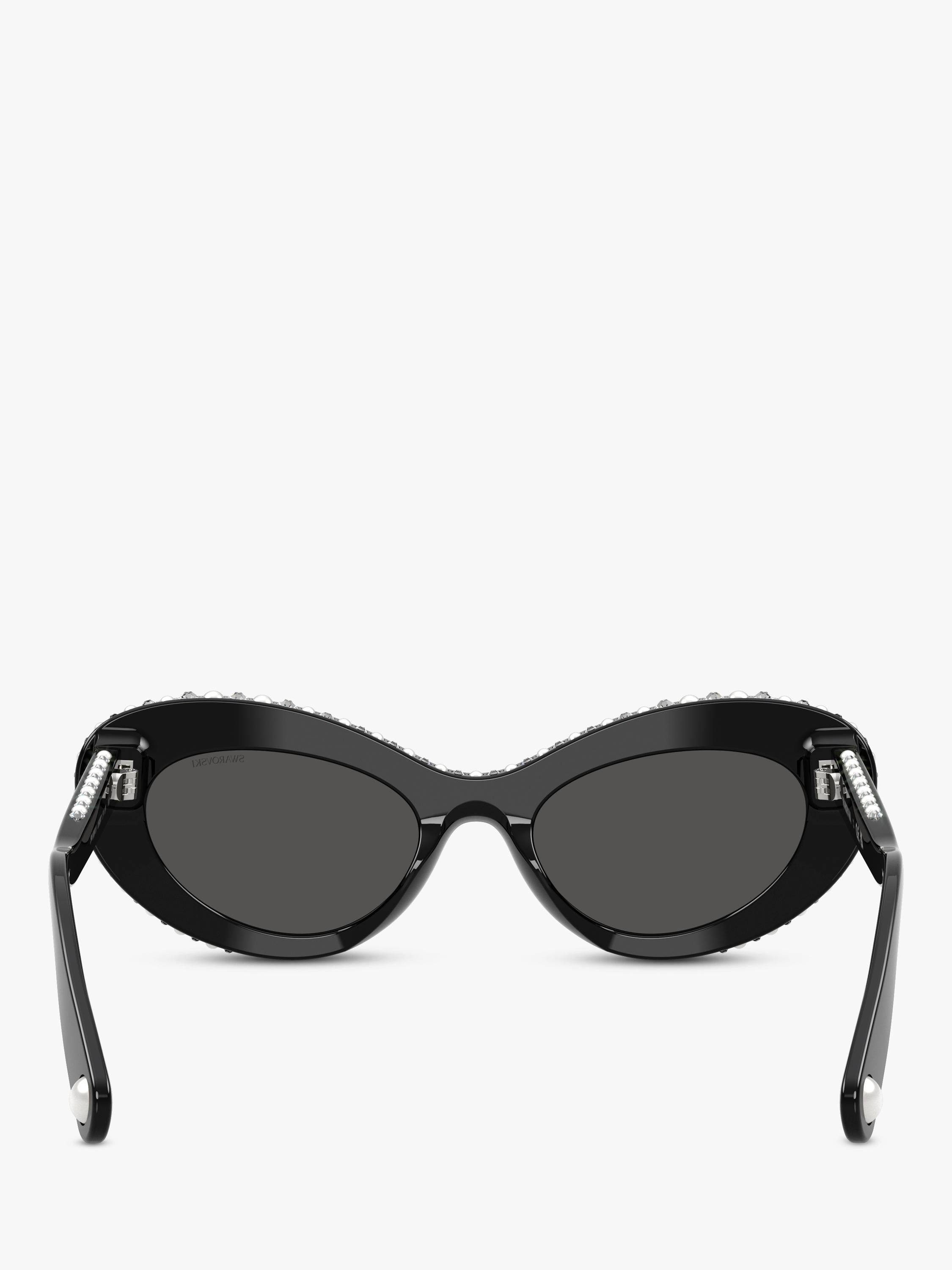 Swarovski cat eye sunglasses black (British brand)