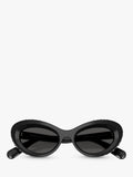 Swarovski cat eye sunglasses black (British brand)