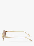 Swarovski Pillow Sunglasses pale gold brown, UK version