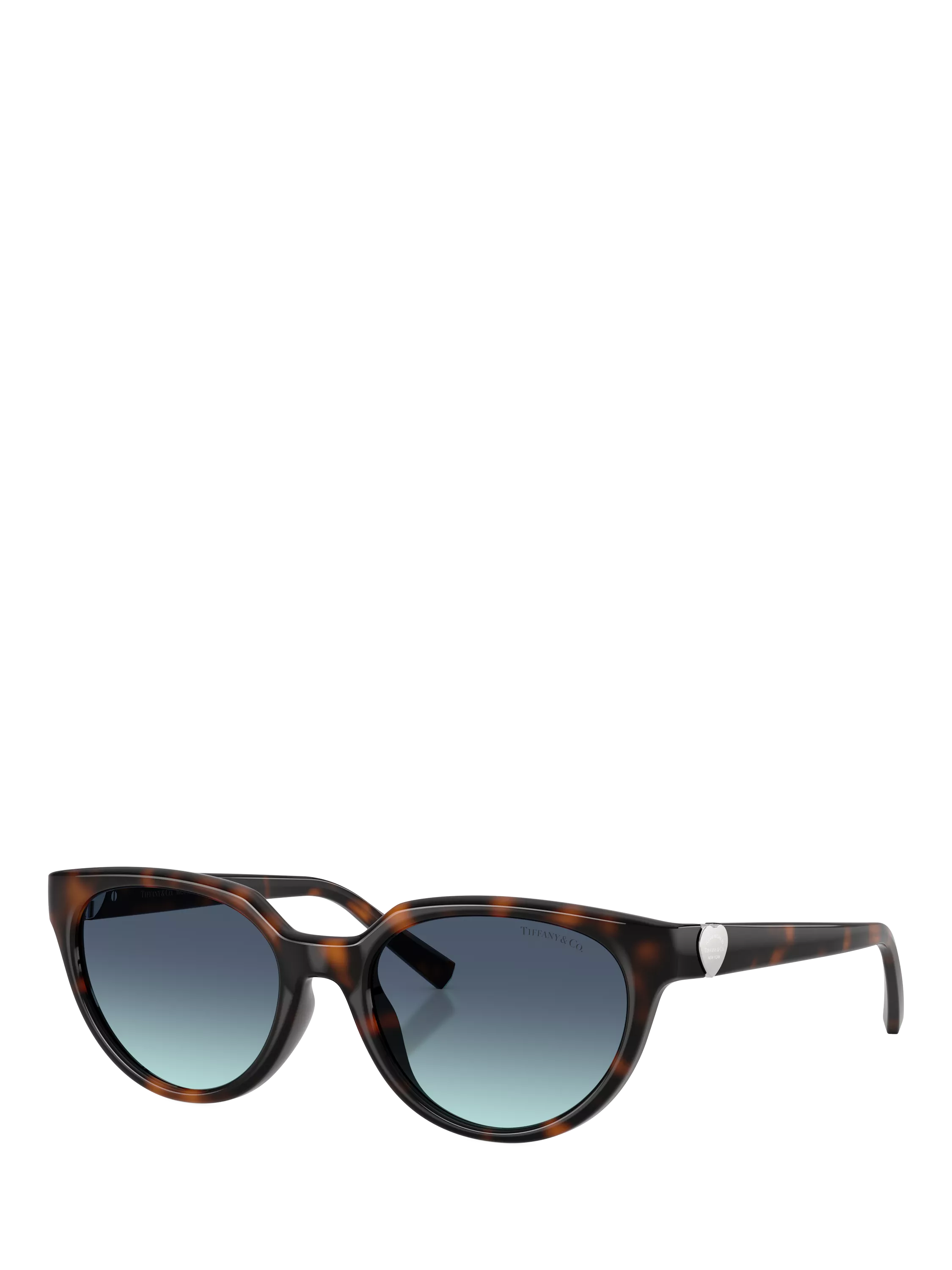 Tiffany & Co cat eye sunglasses brown gradient - British product