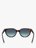 Tiffany & Co cat eye sunglasses brown gradient - British product