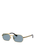 Versace round sunglasses gold metal frame 54mm, UK version