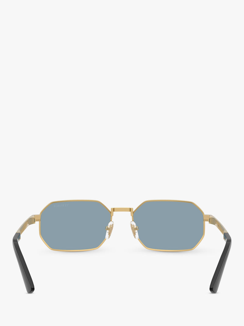 Versace round sunglasses gold metal frame 54mm, UK version
