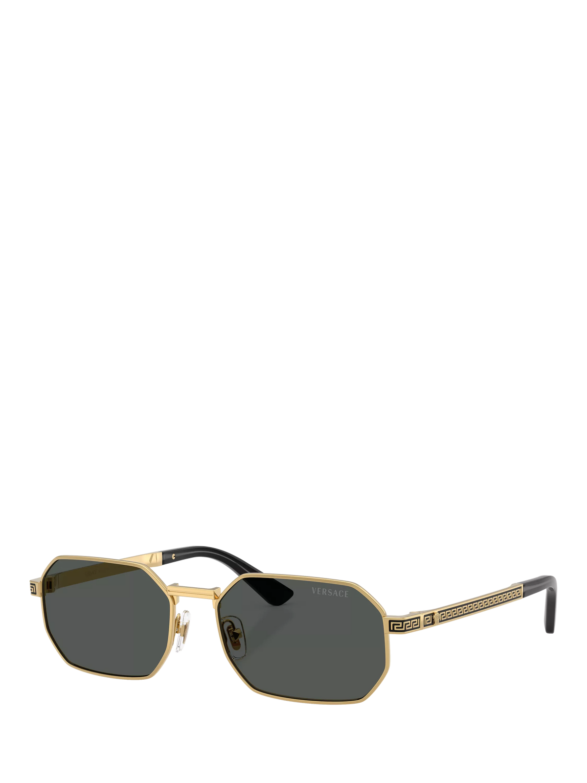 Versace Irregular Sunglasses VE2297 Gold/Grey, UK version