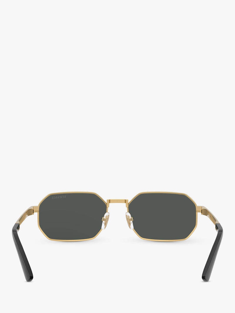 Versace Irregular Sunglasses VE2297 Gold/Grey, UK version