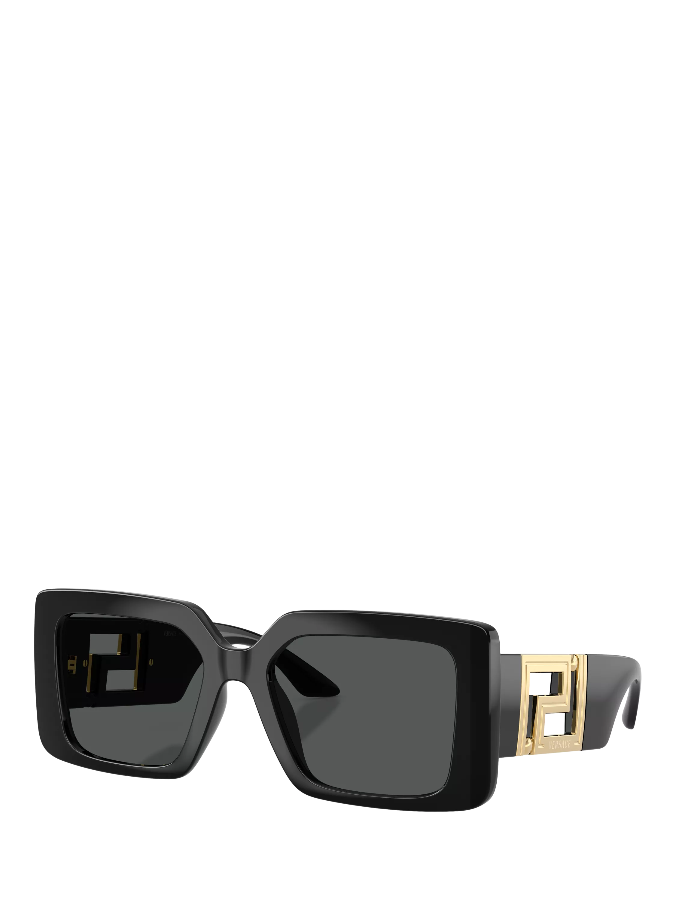 Versace women's square sunglasses black (British brand)
