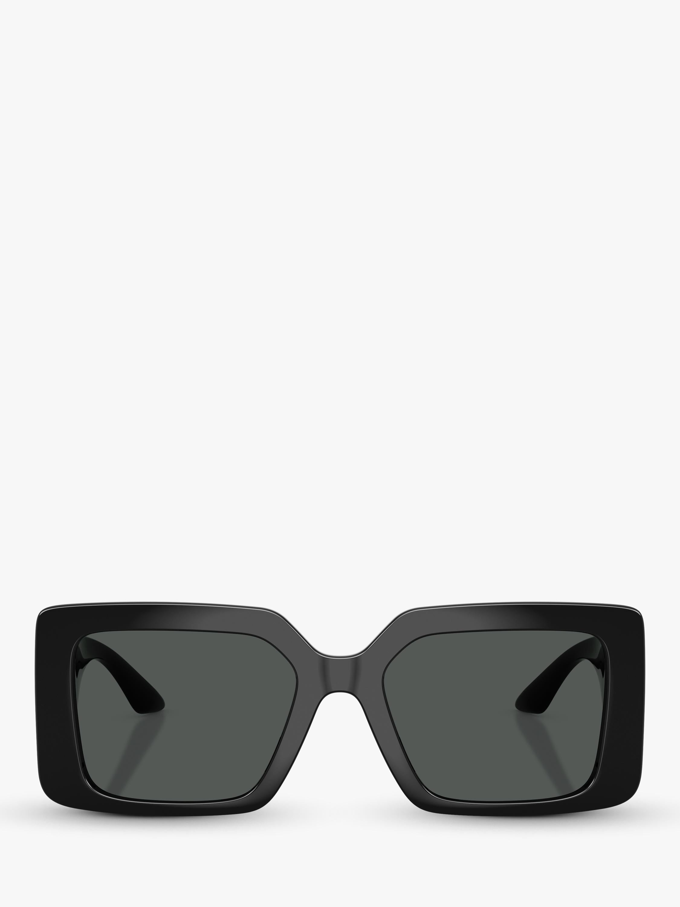 Versace women's square sunglasses black (British brand)