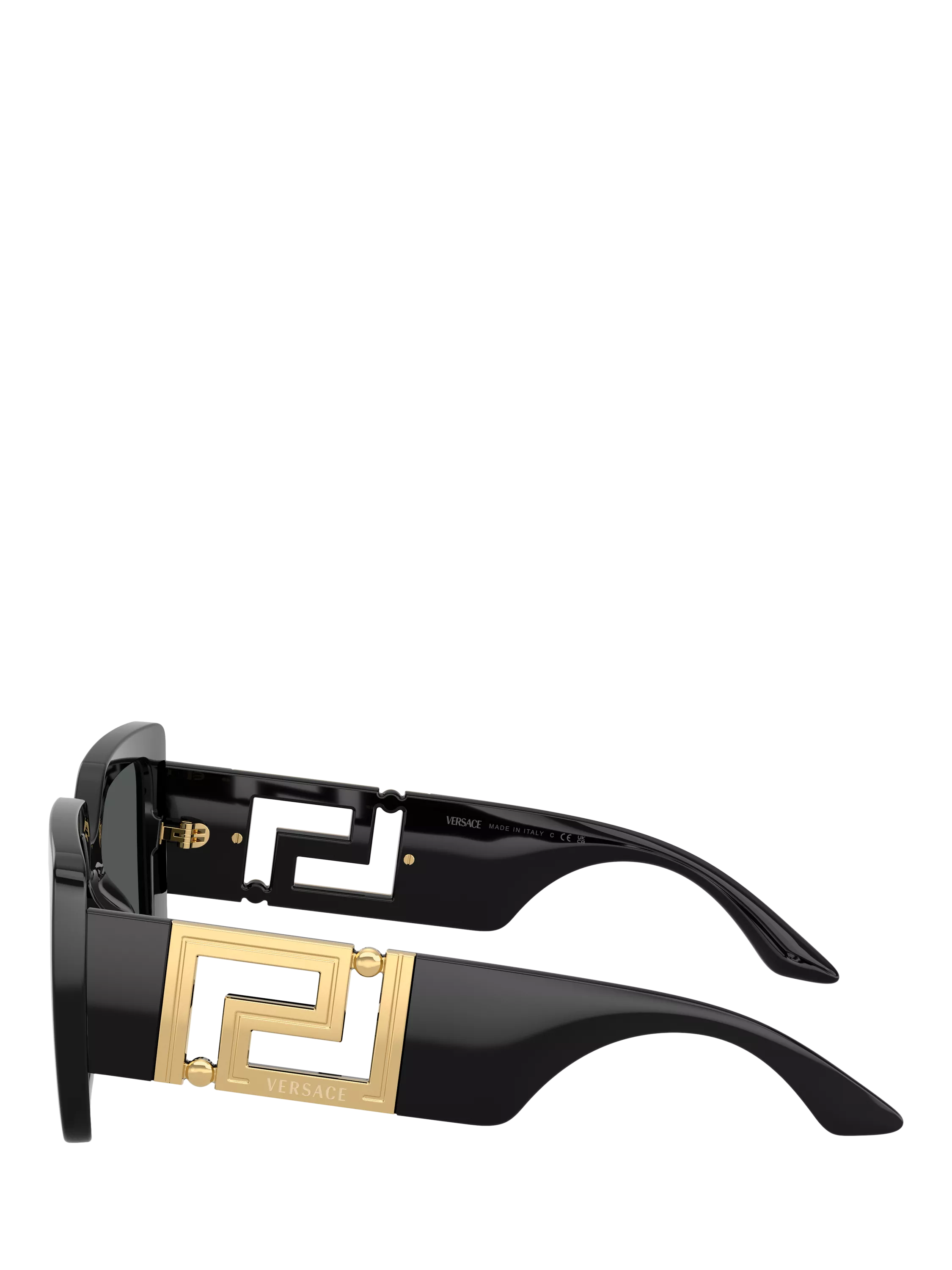 Versace women's square sunglasses black (British brand)