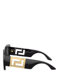 Versace women's square sunglasses black (British brand)