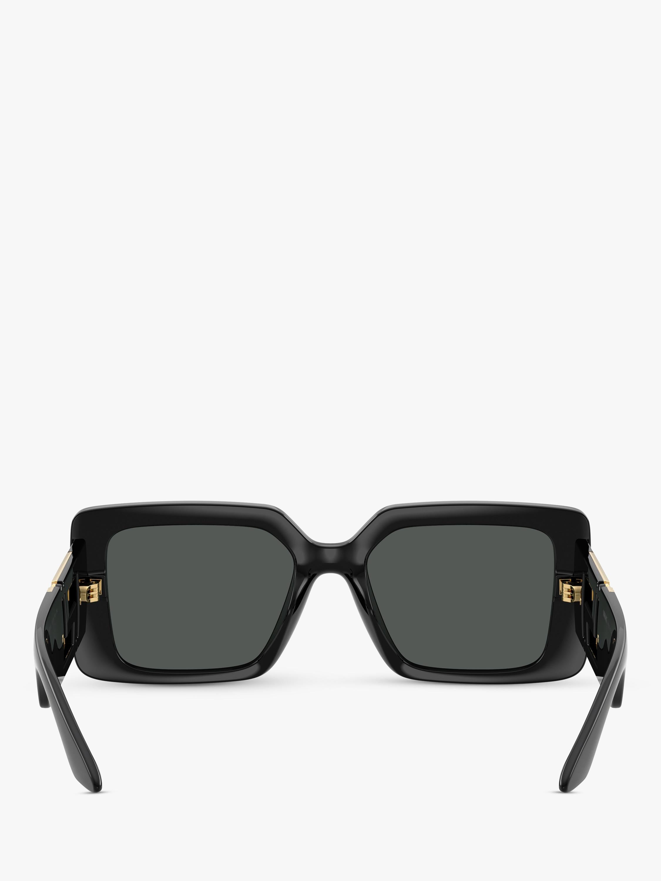 Versace women's square sunglasses black (British brand)