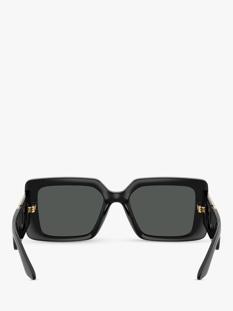 Versace women's square sunglasses black (British brand)