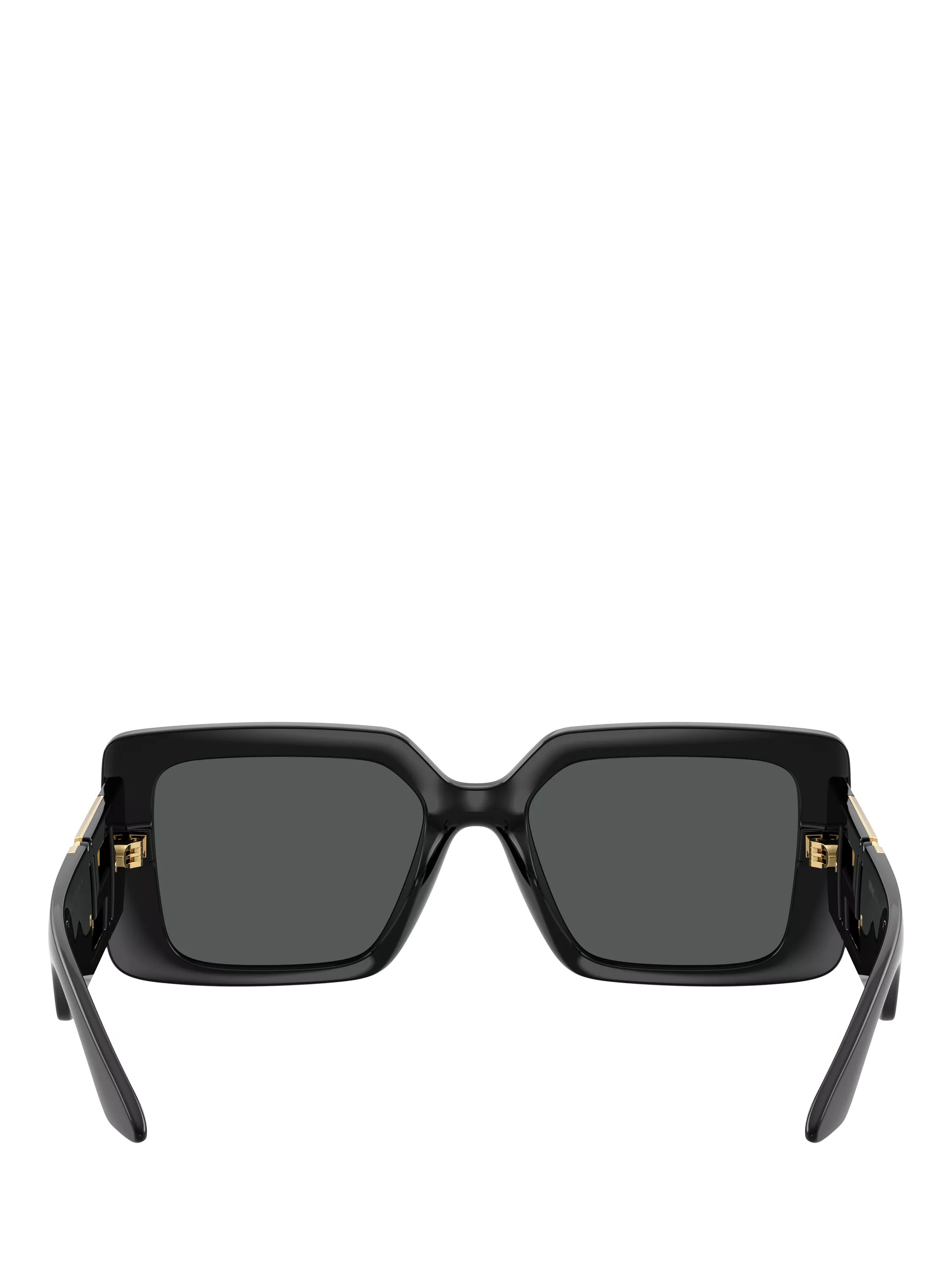 Versace women's square sunglasses black (British brand)