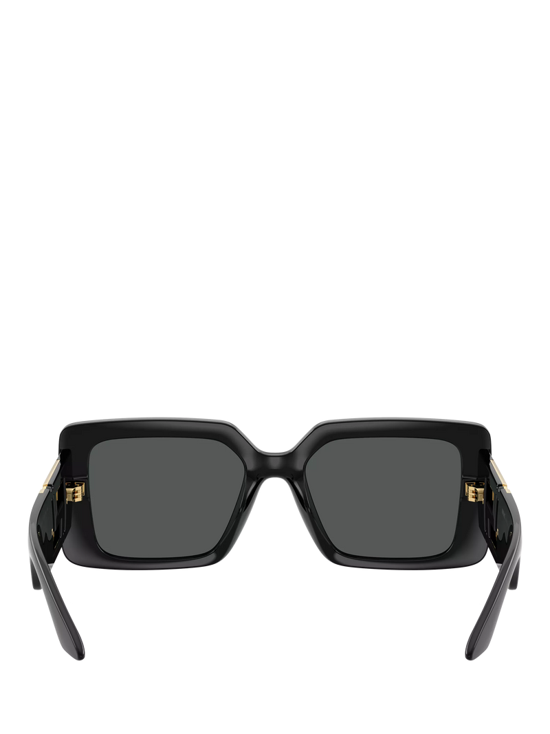 Versace women's square sunglasses black (British brand)